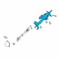 OEM Kia Amanti Column Assembly-Steering Diagram - 563103F400