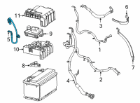 OEM 2022 GMC Yukon XL Glow Plug Diagram - 55496294