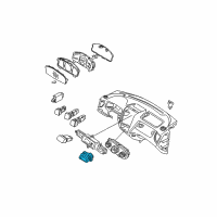 OEM 2009 Kia Sportage Lamp Assembly-Telltale Diagram - 959501F000