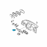 OEM 2006 Kia Sportage Switch Assembly-Hazard Warning Diagram - 937901F000