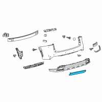 OEM 2020 Lexus NX300h Reflector Assembly, Reflex Diagram - 81910-78010