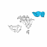 OEM Chrysler Shield-Exhaust Manifold Diagram - 4777952AB