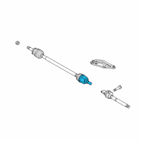 OEM 2022 Kia Sportage JOINT KIT-FR AXLE DI Diagram - 49535D7711