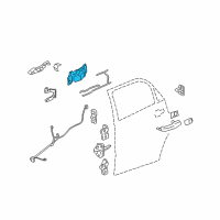 OEM Chevrolet Equinox Handle, Inside Diagram - 15926295