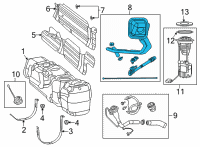 OEM Ram 3500 Tube-Fuel Filler Diagram - 68312861AD