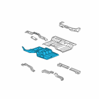 OEM 2009 Dodge Ram 1500 Pan-Front Floor Diagram - 68036568AF