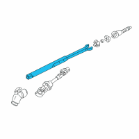 OEM 2004 Chevrolet Corvette Lower Shaft Diagram - 26061696