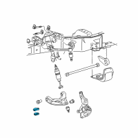 OEM 2008 Ford Ranger Adjust Cover Insulator Diagram - 6L5Z-5B335-AA