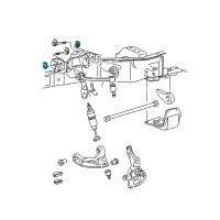 OEM Mercury Adjust Cam Diagram - F5TZ-3C203-A