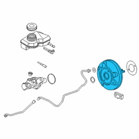 OEM 2021 BMW X2 BRAKE SERVO UNIT Diagram - 34-33-6-889-229