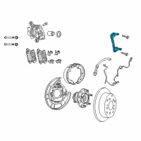 OEM 2007 Jeep Compass Adapter-Disc Brake CALIPER Diagram - 5191291AA