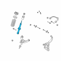 OEM 2010 Ford F-150 Shock Diagram - AL3Z-18124-BA