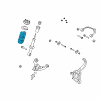 OEM 2013 Ford F-150 Coil Spring Diagram - 8L3Z-5310-R