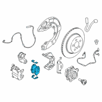 OEM BMW 840i REPAIR KIT, BRAKE PADS ASBES Diagram - 34-21-6-890-354