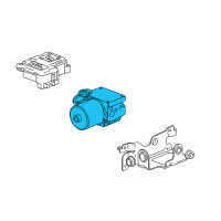 OEM 2009 Chevrolet Trailblazer Valve Assembly Diagram - 19150663