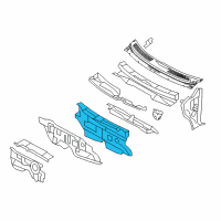 OEM Ford Edge Insulator Diagram - CT4Z-7801670-A