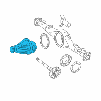 OEM 2006 Toyota Tacoma Carrier Assembly Diagram - 41110-35A70