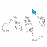 OEM Honda Crosstour Gasket, Exhaust Chamber Diagram - 18115-5G0-A01