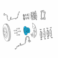 OEM 2019 Chrysler Pacifica Brake Diagram - 68522906AA