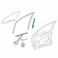 OEM 2016 Toyota RAV4 Guide Channel Diagram - 67403-0R030