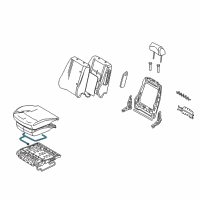 OEM Mercury Seat Heater Diagram - 6N7Z-14D696-AA