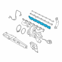 OEM BMW M2 Exhaust Manifold Seal Diagram - 11-65-7-643-149