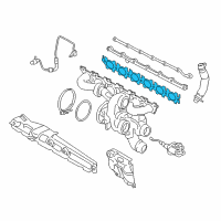 OEM BMW 530i Exhaust Manifold Seal Diagram - 11-65-7-643-149