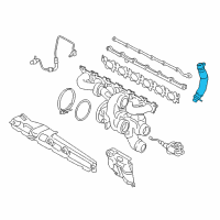 OEM 2019 BMW 440i xDrive Gran Coupe Oil Return Line Diagram - 11-42-7-643-176