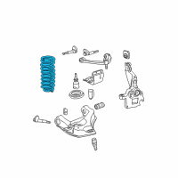 OEM 2005 Ford Ranger Coil Spring Diagram - 5L5Z-5310-BA