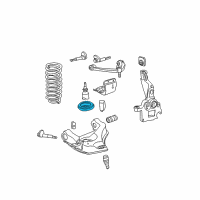 OEM Mercury Grand Marquis Spring Insulator Diagram - C9AZ-5415-B