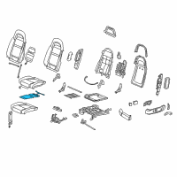 OEM 2004 Chevrolet SSR Seat Heater Diagram - 89039204