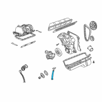 OEM Dodge Ram 1500 Tube-Oil Gauge Diagram - 53010632AA