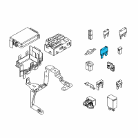 OEM 2009 Ford Fusion Fuse Diagram - F6HZ-14526-L