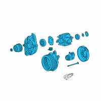 OEM 2013 Lexus IS350 Reman Alternator Diagram - 27060-31062-84