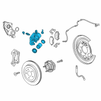 OEM 2020 Chevrolet Camaro Caliper Diagram - 13515885