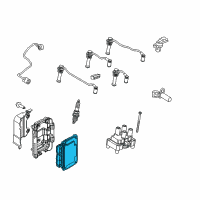 OEM 2016 Ford Fiesta ECM Diagram - E2BZ-12A650-TC