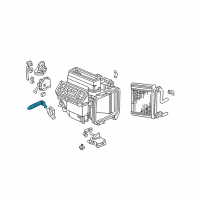 OEM 2000 Honda Accord Hose, Aspirator Diagram - 80533-S84-A40