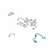 OEM Lexus GS460 Sensor, Oxygen Diagram - 89465-30790