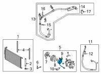 OEM Hyundai Elantra Coil-Field Diagram - 97641-AA100
