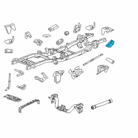 OEM Ram 2500 Bracket-STABILIZER Bar Diagram - 52021590AC