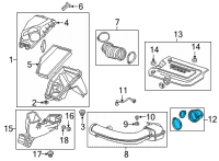 OEM Cadillac XT4 Connector Diagram - 84662689