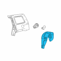 OEM 2012 Jeep Patriot Shield-Splash Diagram - 5182558AC