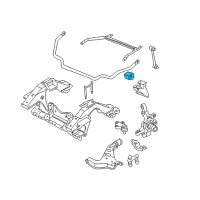 OEM 1999 Infiniti QX4 Bush - STABILIZER Diagram - 54613-4P007