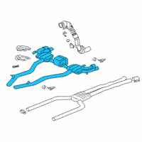 OEM BMW M8 REAR MUFFLER WITH EXHAUST FL:181033 Diagram - 18-30-7-883-603