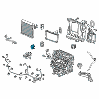 OEM Honda CR-V Motor Assy., Temperature (L) Diagram - 79150-TLA-A51