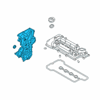 OEM 2019 Hyundai Kona Cover Assembly-Timing Chain & Oil Diagram - 21350-2B800