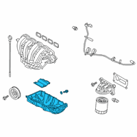 OEM Ford Transit Connect Oil Pan Diagram - JX6Z-6675-D