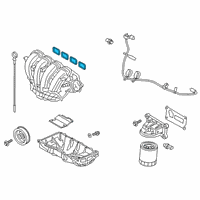 OEM 2019 Ford Transit Connect Manifold Gasket Diagram - JX6Z9439A