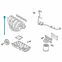 OEM 2021 Ford Transit Connect Dipstick Diagram - JX6Z-6750-B