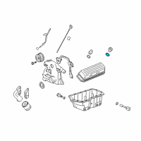 OEM Chevrolet Uplander Filler Cap Seal Diagram - 24100002